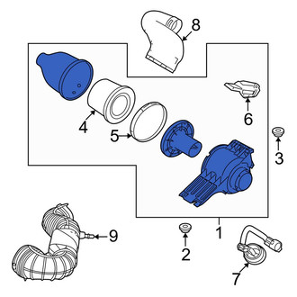 Ford OE - Air Filter and Housing Assembly