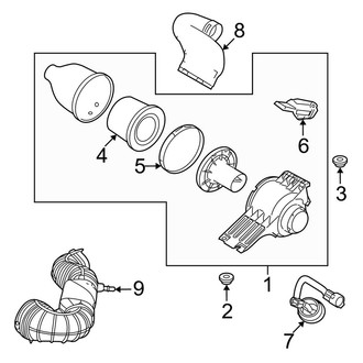 Ford OE - Engine - Air Inlet (Cutaway Van 6.2L)
