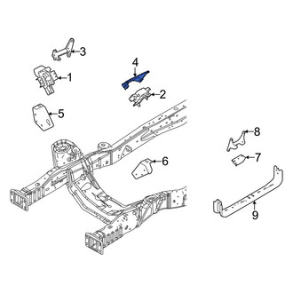 Ford OE - Left Upper Engine Mount Bracket
