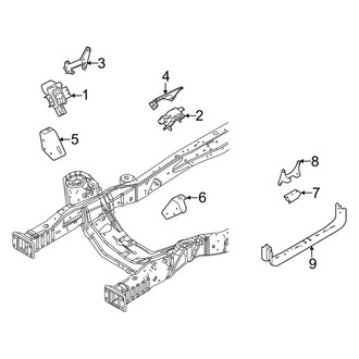 Ford OE - Engine & Transmission Mounting (Cutaway Van 6.2L)