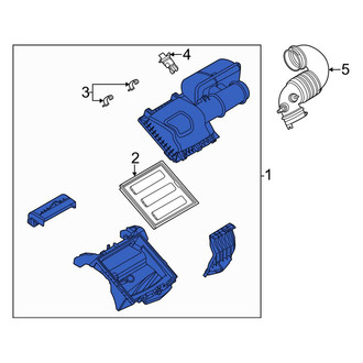 Ford OE - Air Filter and Housing Assembly