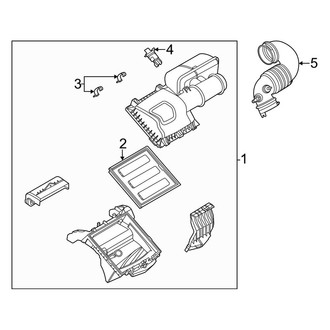 Ford OE - Engine - Air Inlet (Cutaway Van)