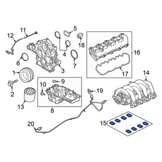 Ford OE - Engine Intake Manifold Gasket