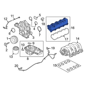 Ford OE - Right Engine Valve Cover