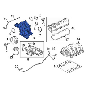 Ford OE - Engine Timing Cover