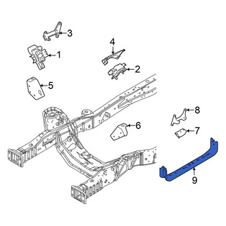 Ford OE - Transmission Crossmember