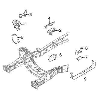 Ford OE - Engine & Transmission Mounting (Cutaway Van)