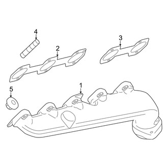 Ford OE - Exhaust System - Manifold