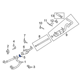 Ford OE - Exhaust Pipe Flange Gasket