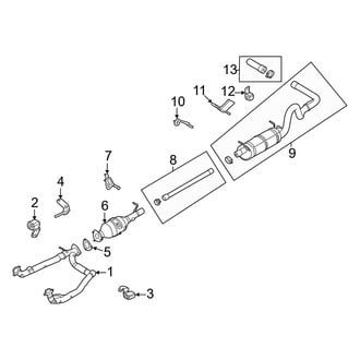 Ford OE - Exhaust System - Exhaust Components