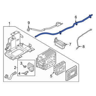Ford OE - Evaporative Emissions System Lines