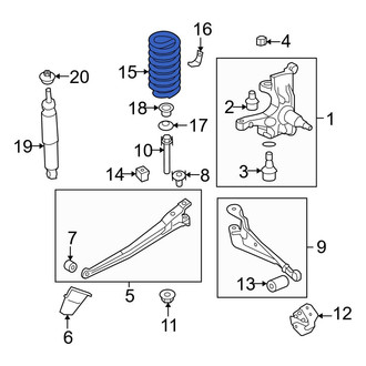 Ford OE - Front Coil Spring