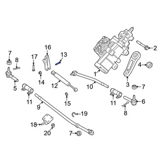 Ford OE - Steering Damper Bolt