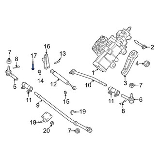 Ford OE - Steering Damper Bolt