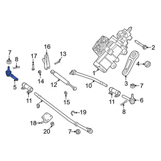 Ford OE - Right Outer Steering Tie Rod End