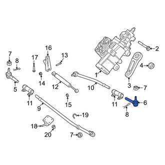 Ford OE - Right Outer Steering Tie Rod End