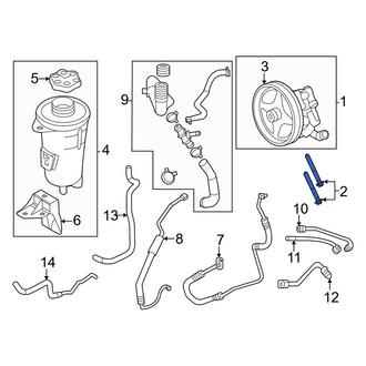 Ford OE - Power Steering Pump Mounting Bolt