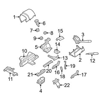 Ford OE - Steering Column - Shroud, Switches & Levers (Cutaway / Cutaway Van)