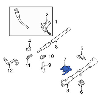 Ford OE - Automatic Transmission Shift Cover Plate