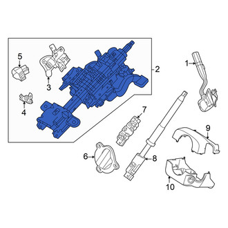 Ford OE - Steering Column Tube