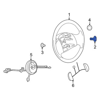 Ford OE - Steering Wheel Screw