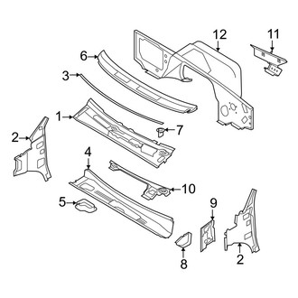 Ford OE - Cab - Cowl (Cutaway / Cutaway Van)