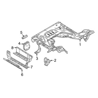 Ford OE - Cab - Floor (Cutaway / Cutaway Van)