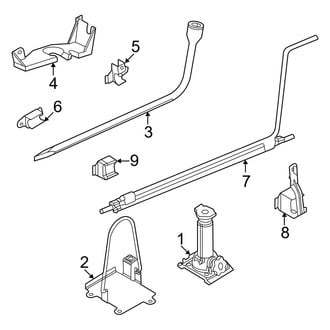 Ford OE - Cab - Jack & Components (Cutaway / Cutaway Van)