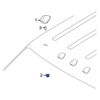 Ford OE - Clearance Light Assembly Nut