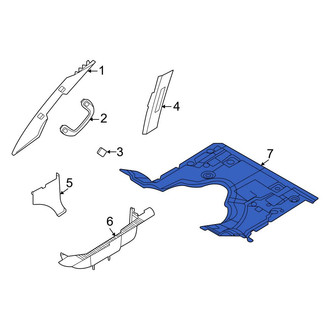 Ford OE - Front Floor Carpet