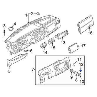 Ford OE - Instrument Panel Bezel