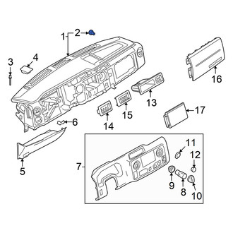 Ford OE - Dash Panel Screw