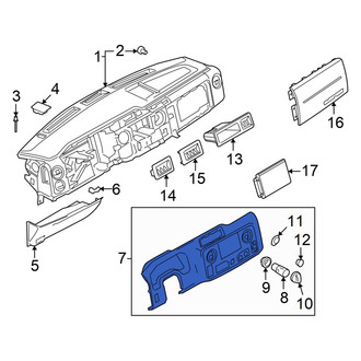 Ford OE - Instrument Panel Cover
