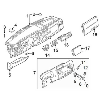 Ford OE - Instrument Panel Components (Cutaway / Cutaway Van)