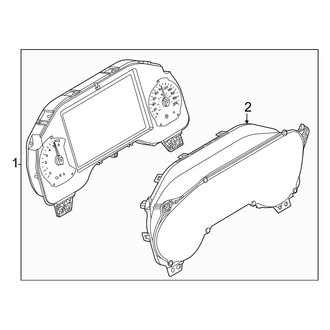 Ford OE - Instrument Panel - Cluster & Switches (Cutaway Van)