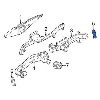 Ford OE - Front Right Dashboard Air Vent Trim