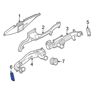 Ford OE - Front Left Dashboard Air Vent Trim
