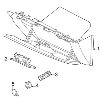 Ford OE - Instrument Panel - Glove Box (Cutaway / Cutaway Van)
