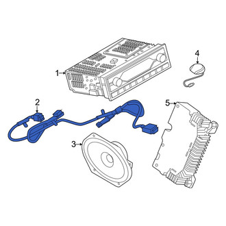 Ford OE - Antenna Cable