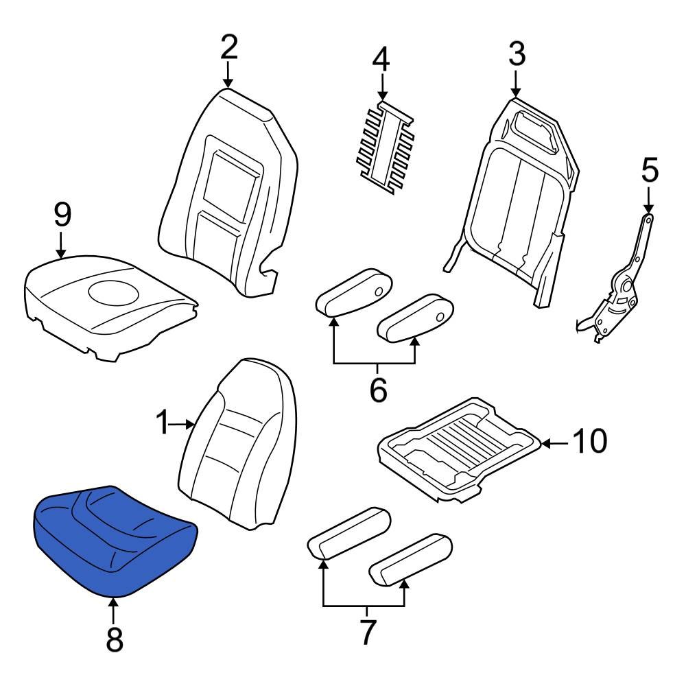 ford-oe-ac2z1662901da-front-left-seat-cushion-cover