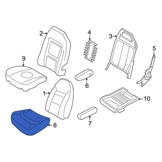 Ford OE - Front Left Seat Cover