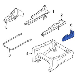 Ford OE - Front Right Inner Seat Trim Panel