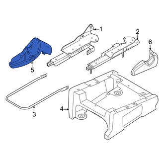 Ford OE - Front Left Outer Seat Trim Panel