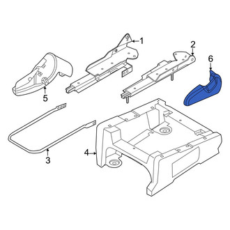 Ford OE - Front Left Inner Seat Trim Panel