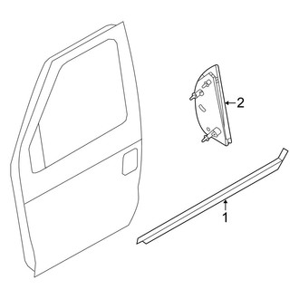 Ford OE - Door - Exterior Trim (Cutaway Van)