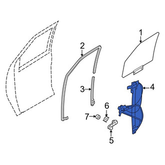Ford OE - Front Right Window Regulator