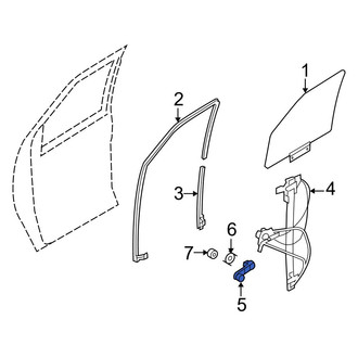 Ford OE - Front Window Crank Handle
