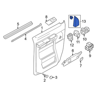 Ford OE - Front Right Inner Door Interior Trim Panel