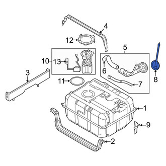 Ford OE - Fuel Tank Cap