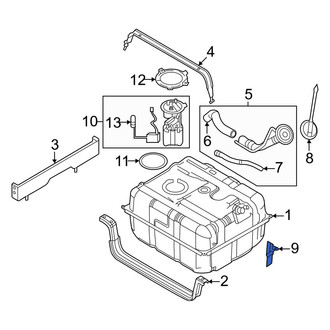 Ford OE - Fuel Tank Shield